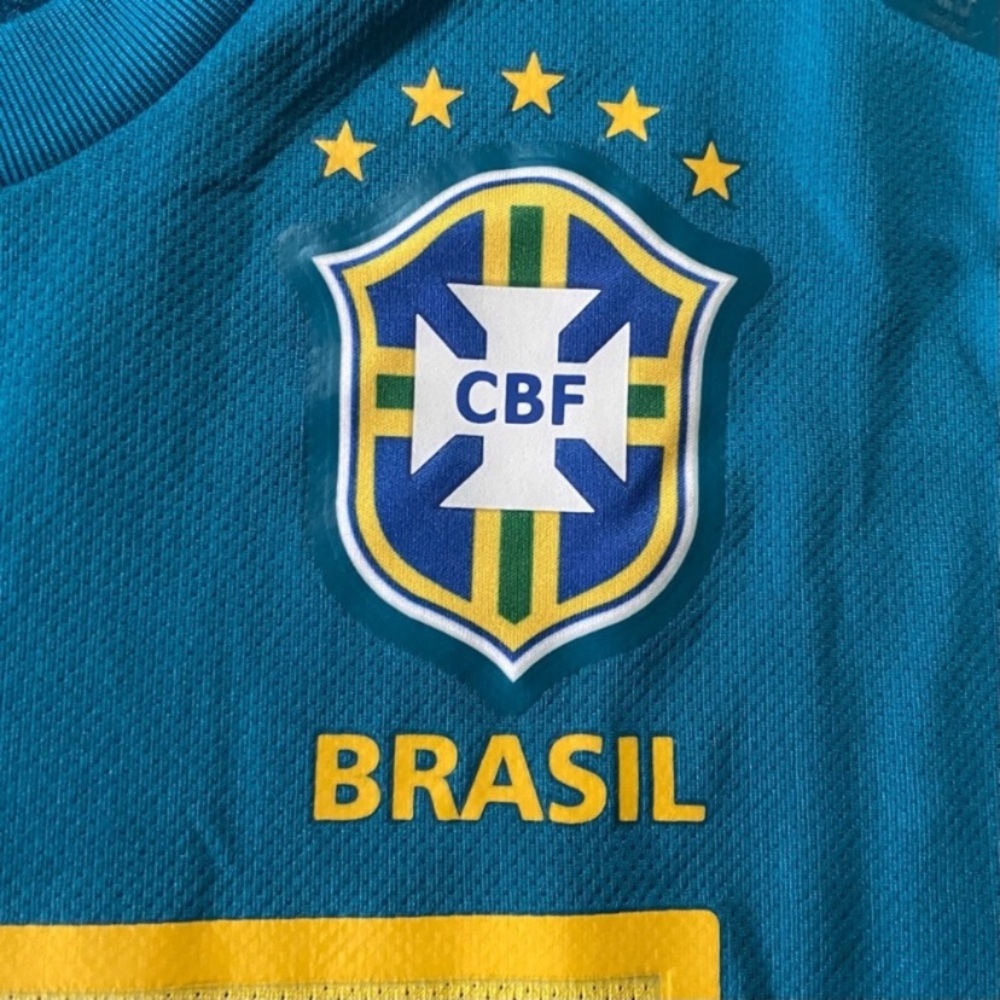 Brazil Soccer Away Jersey 2011-12 Nike Dri Fit CBF Football Brasil Size Medium - Picture 2 of 9